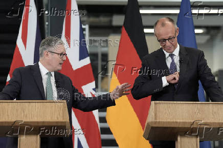 German Chancellor Merz visits Britain