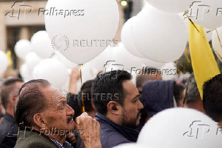 Funeral of Colombian Senator Miguel Uribe Turbay, in Bogota