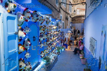 Tourists vist Morocco's Chefchaouen