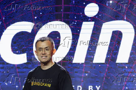 Binance founder Changpeng Zhao, also known as CZ, attends the Bitcoin Asia conference, in Hong Kong