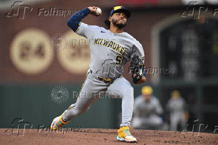 MLB: Milwaukee Brewers at San Francisco Giants