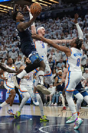 NBA: Playoffs-Oklahoma City Thunder at Minnesota Timberwolves