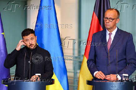 Ukraine's President Zelenskiy visits Germany