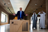 FILE PHOTO: U.S. President Trump visits the UAE
