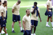 World Cup - European Qualifiers - England Player Walkaround