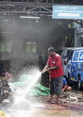 Meat distributed during Eid al-Adha celebrations in Myanmar