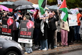 Sydney protesters demand action after Israel intercepts Gaza-bound aid ship