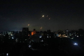 Iranian missiles pass through Gaza Strip airspace