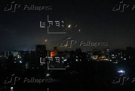 Iranian missiles pass through Gaza Strip airspace