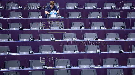 European Parliament session in Strasbourg