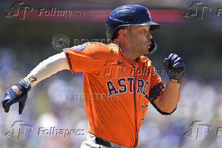 MLB: Houston Astros at Los Angeles Dodgers