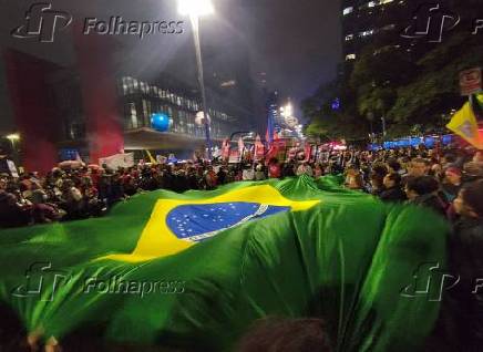 Ato pela soberania do brasil e pela taxação dos bilionários, bancos e bets