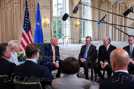 U.S. President Trump visits Scotland