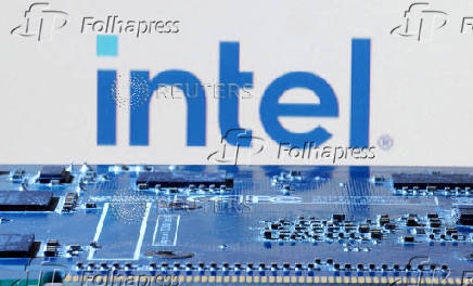 FILE PHOTO: Illustration shows Intel logo