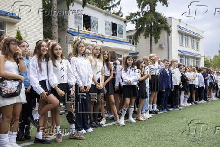 Start of school year in Moldova