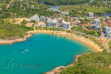 Vista aérea de Guarapari/ES