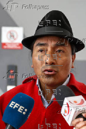 El excandidato presidencial indígena Iza prevé 