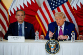 U.S. President Trump visits Qatar
