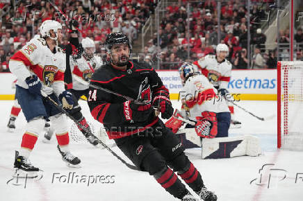 NHL: Stanley Cup Playoffs-Florida Panthers at Carolina Hurricanes