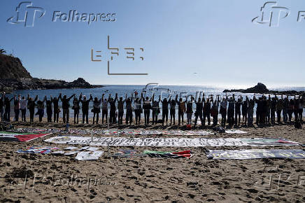 Cientos de manifestantes marchan en Valparaíso para 