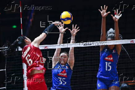 FIVB Volleyball Women's Nations League - France vs Thailand
