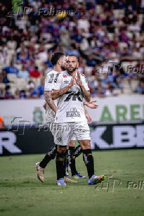 Partida entre Fortaleza e Santos pelo Campeonato Brasileiro