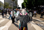 'No Kings' protest in Los Angeles