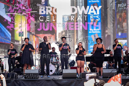 Juneteenth celebration in New York