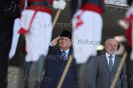 Indonesia's President Prabowo Subianto visits Brazil