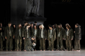 Dress rehearsal of Hugo von Hofmannsthal's drama Jedermann in Salzburg