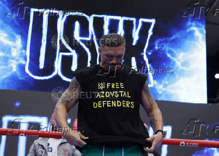 Oleksandr Usyk & Daniel Dubois Workouts
