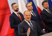 Polish PM Tusk annouces government reshuffle in Warsaw