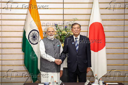 India's Prime Minister Modi visits Japan