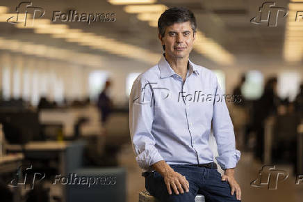 Retrato de Frederico Trajano, presidente do Magazine Luiza