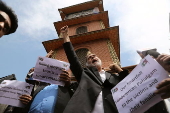 People protest in Srinagar to condemn Pahalgam deadly attack