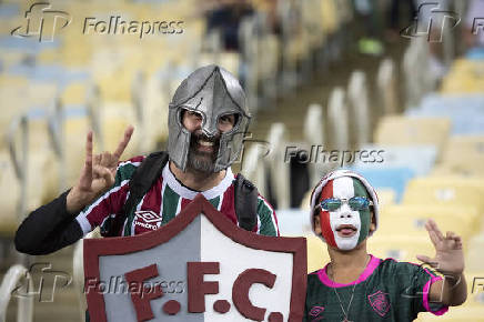 Partida entre Fluminense x Aparecidense pela Copa Betano do Brasil no Maracanã.