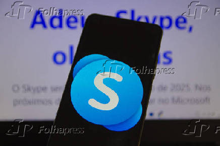 Microsoft está desativando o serviço de videochamadas Skype