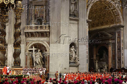 Conclave to elect the new pope, at the Vatican
