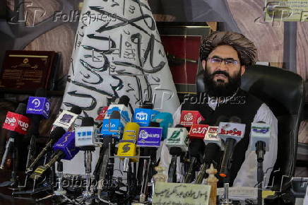 Afghanistan passport directorate holds press conference on printing capacity in Kabul