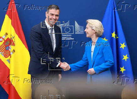 Spanish Prime Minister Sanchez visits European Commission