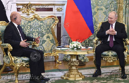 Russia's President Putin meets Yemen's presidential council chief Al-Alimi in Moscow