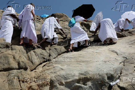 Annual hajj pilgrimage