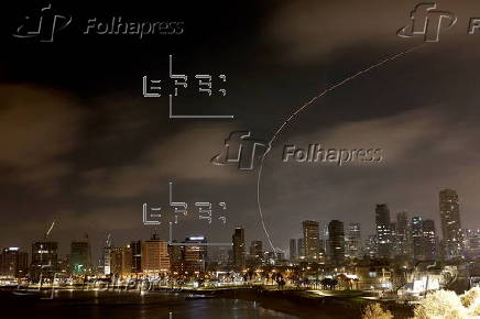 Iranian ballistic missile attack on Tel Aviv