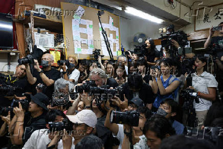 Press conference on Hong Kong?s League of Social Democrats party dissolution amid China?s national security law, in Hong Kong