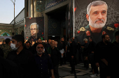 Mourning ceremony for the late Islamic Revolutionary Guard Corps (IRGC) Commander in Tehran