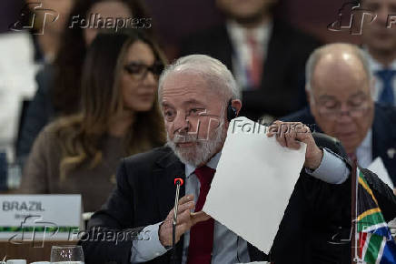 Presidente Lula na reunião de cúpula dos Brics