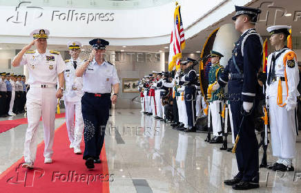 John Daniel Caine, Chairman of the U.S. Joint Chiefs of Staff visits Seoul