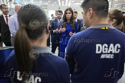U.S. Homeland Security Secretary Kristi Noem visits Chile