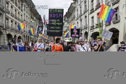 Pride Parade 2025 in Bern
