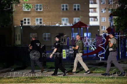 U.S. President Trump deploys the National Guard and federalizes the Metropolitan Police Department, in Washington